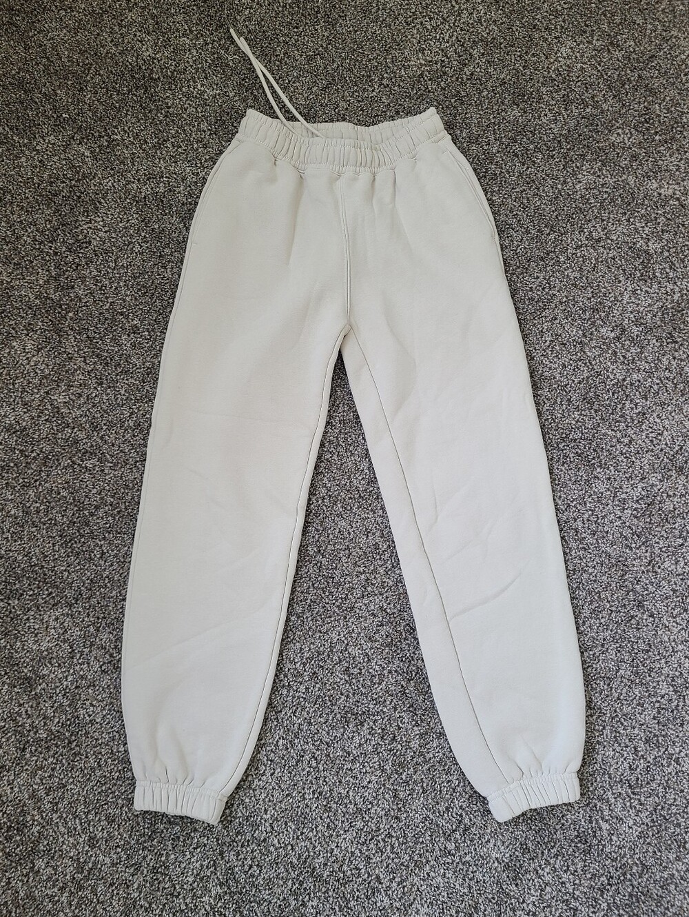 Abercrombie & Fitch Cream Sweatpant Size XS